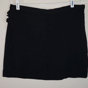 Victoria Beckham for Target Black Mini Skirt,  Size Large